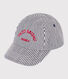 Babykappe Petit Bateau Family aus Canvas