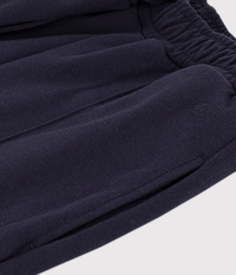 Damen-Hose aus Baumwolle und Elastan blau SMOKING