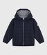Leichte Kinder-Winterjacke einfarbig