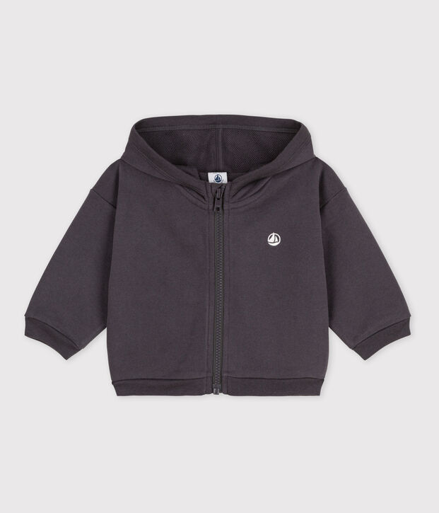 Baby-Kapuzensweatshirt grau
