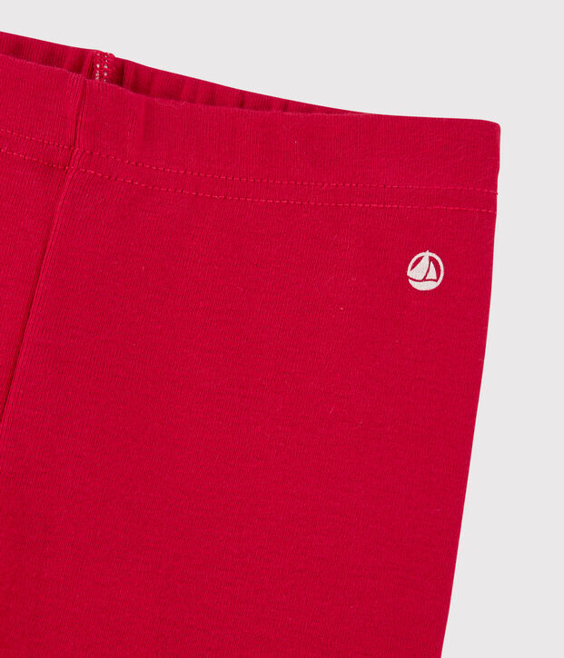 Baby-Leggings aus Baumwolle rot