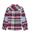 Kariertes Jungen Hemd aus Twill blau SMOKING/rot TERKUIT/ OGRE