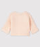 Baby-Cardigan aus Bio-Baumwollstrick rosa FLEUR