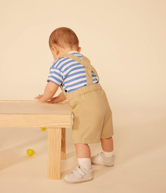 Kurzärmeliges Baby-T-Shirt aus Jersey GAULOISE/ MARSHMALLOW