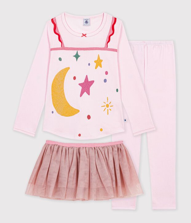 Kinder-Pyjama zum Verkleiden Ballerina aus Baumwolle BARELY