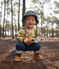 Baby-Sweatshirt aus Molton weiss AVALANCHE/ MULTICO