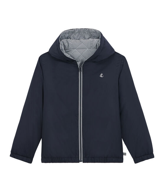 Wendbare Kinder-Windjacke unisex blau SMOKING