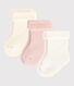 3er-Set Baby-Socken