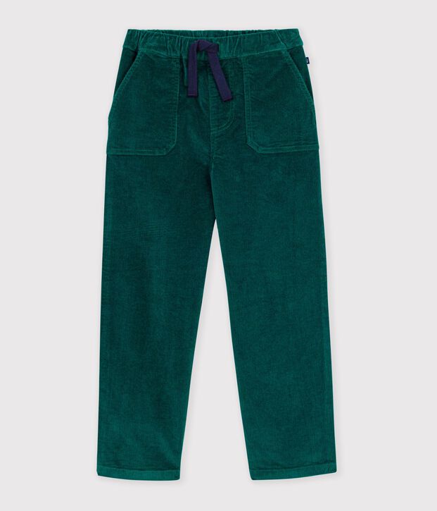 Kinder-Hose mit geradem Schnitt aus Feincord TREE