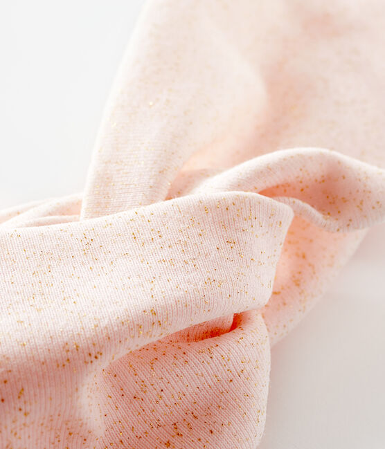 Baby-Haarband für Mädchen rosa FLEUR/gelb OR