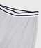 Damen-Unterhose aus Baumwolle grau BELUGA CHINE