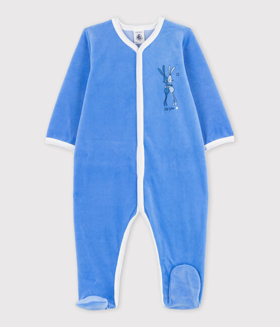 Baby-Strampler blau PORCELAINE