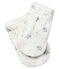 Babyfäustlinge aus Rippstrick weiss MARSHMALLOW/weiss MULTICO