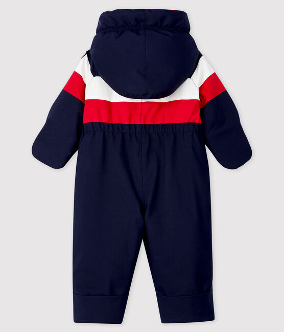 Baby-Fliegerorverall für Jungen blau SMOKING/weiss MULTICO