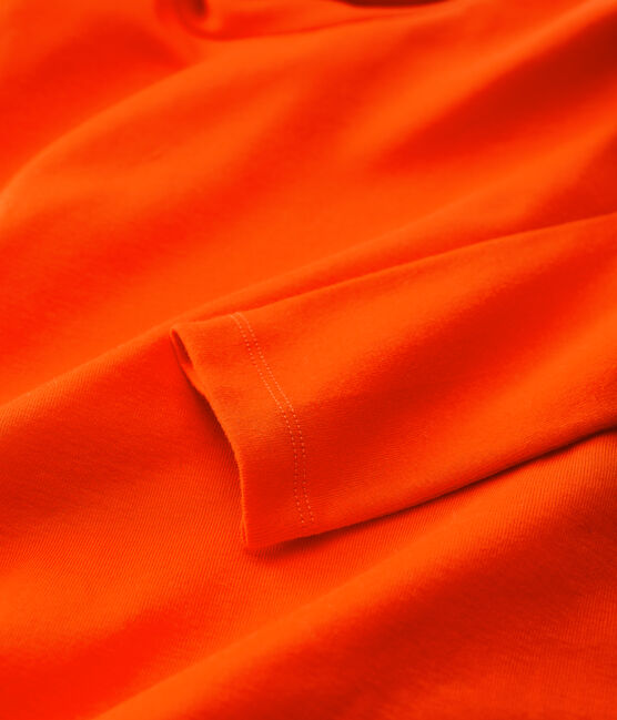 Kinder-Unterziehpullover aus Baumwolle für Mädchen / Jungen orange CAROTTE