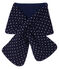 Baby-Schal, unisex mit Fleecefutter blau SMOKING/weiss MARSHMALLOW