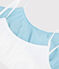 2er-Set Bustiers aus Bio-Baumwolle und Elastan mit Polka-Dot-Motiv für Mädchen variante 1