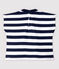 Kurzärmeliges Baby-T-Shirt aus Jersey für Jungen blau SMOKING/weiss MARSHMALLOW