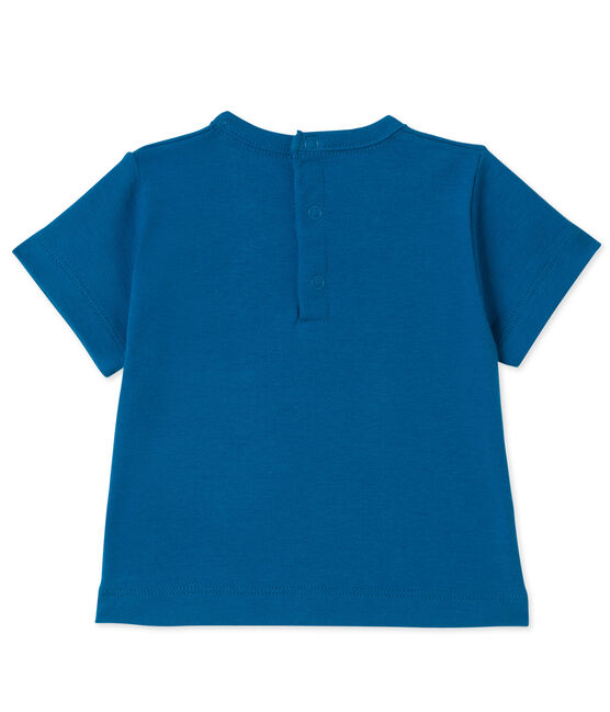Baby-Jungen-T-Shirt blau DELFT