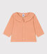 Langärmelige Babybluse aus Musselin-Stoff