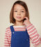 Ikonisches Kinder-Streifenshirt "Marinière" für Mädchen und Jungen rosa ROSEWOOD/ AVALANCHE