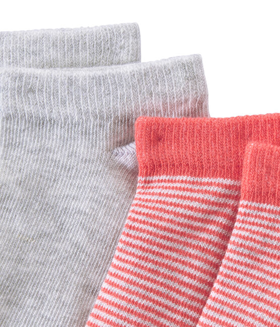 Jungen-Kurzsocken im 2er-Set weiss LOT