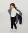 Wattierte Kinder-Jacke blau SMOKING
