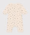 Langer Baby-Overall aus Doppeljersey weiss AVALANCHE/ MULTICO