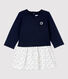 Gestepptes Baby-Kleid für Mädchen