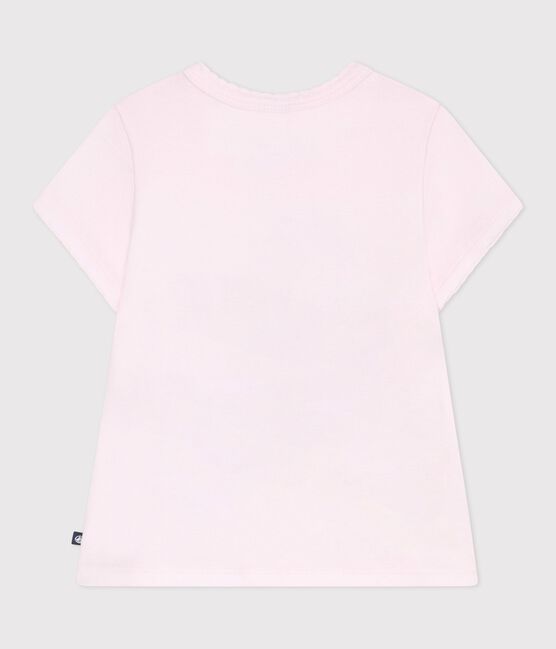 Kurzärmeliges Kinder T-Shirt aus Baumwolle rosa BARELY