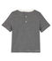 Baby-T-Shirt mit Ringelmuster für Jungen blau SMOKING/weiss MARSHMALLOW