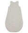 Babyschlafsack aus Samt für Jungen grau BELUGA/weiss MARSHMALLOW