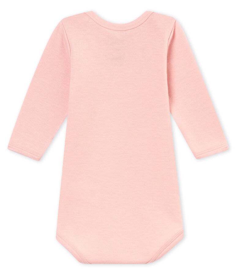 Baby Jungen Langarmbodys rosa