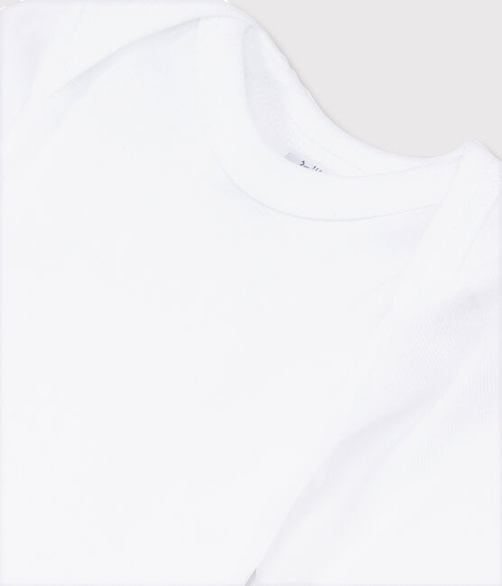 Langärmliger Baby-Body in Weiß weiss ECUME