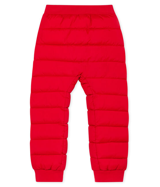 Unisex Kinder Daunen-Hose rot TERKUIT