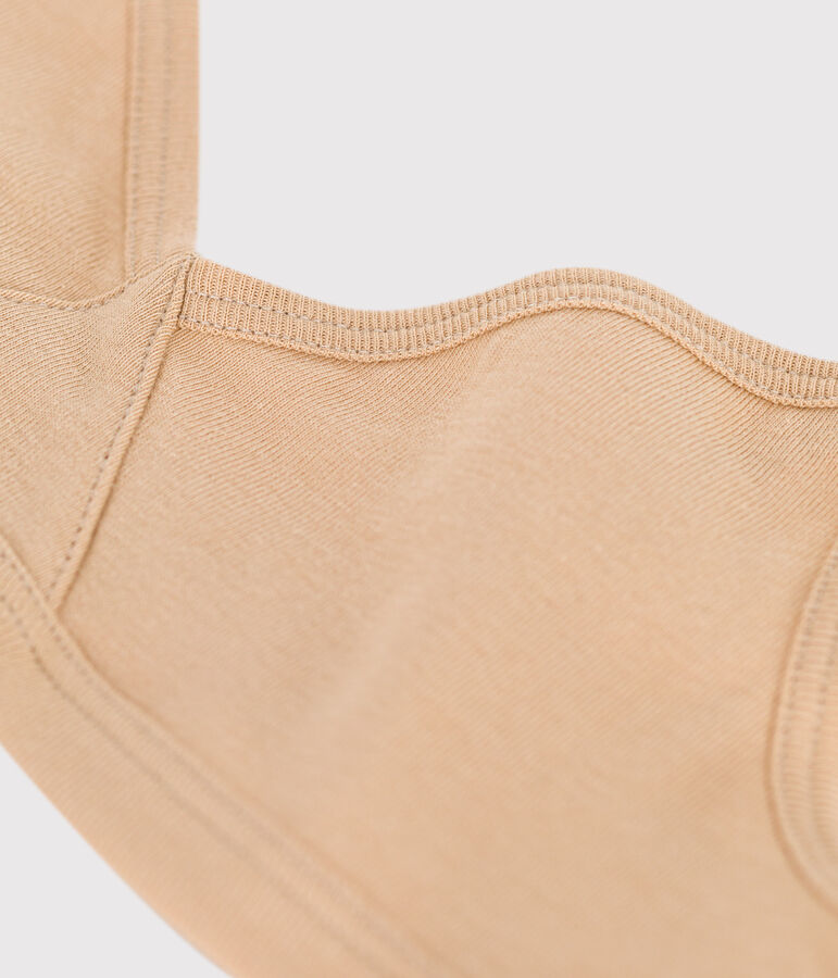 Kinder-BH aus Baumwolle beige