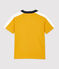 Kurzärmeliges Kinder-T-Shirt aus Baumwolle für Jungen gelb BOUDOR