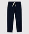 Hose aus Sergestoff in Regular-Fit-Passform für Jungen blau SMOKING