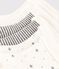 3er-Set Baby-Stricksocken einfarbig und gestreift variante 1