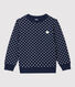 Kinder-Sweatshirt aus Molton für Mädchen