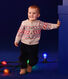 Baby-Cardigan aus Strick mit Wollanteil