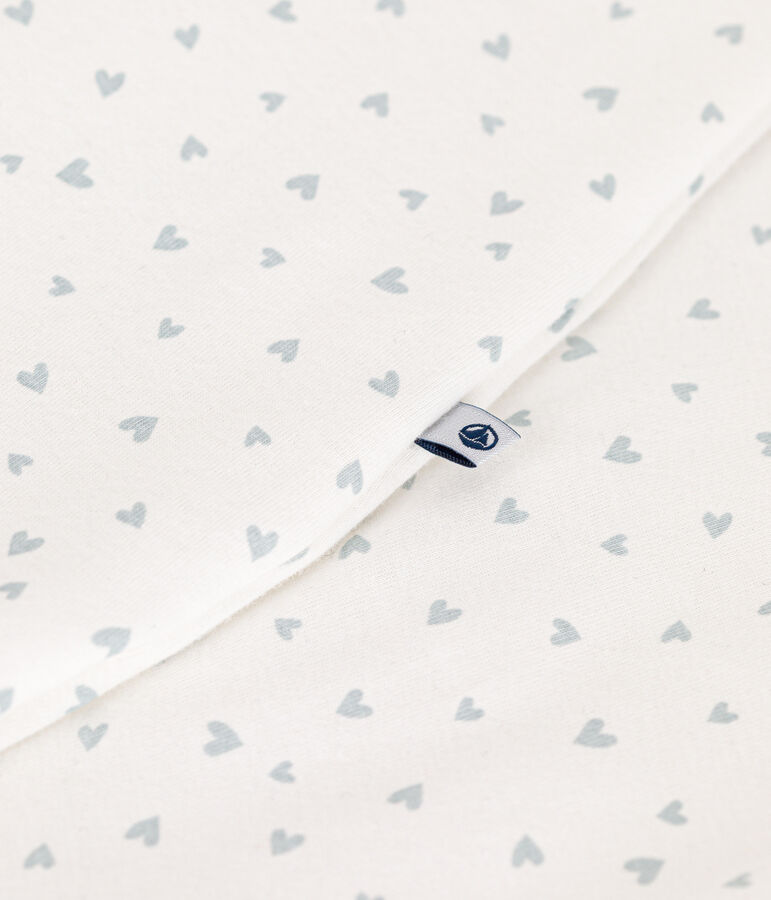 Baby-Schlafsack aus Baumwolle TOG-Wert 1,5 weiss/blau