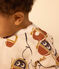 Baby-Sweatshirt aus bedrucktem Molton weiss AVALANCHE/ MULTICO