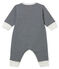 Baby Jungen Strampler ohne Fuß aus gedoppeltem Jersey blau SMOKING/weiss MARSHMALLOW