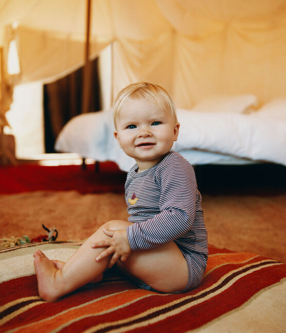 3er-Set Baby-Bodys aus Bio-Baumwolle Tajinebanane x Petit Bateau variante 1