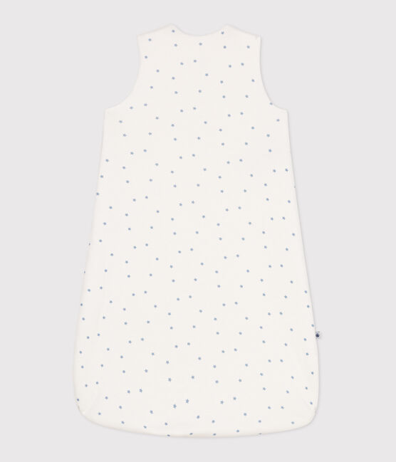 Babyschlafsack aus bedruckter Baumwolle, TOG 1,5 weiss MARSHMALLOW/blau ALASKA