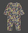 Baby-Strampler ohne Füße aus Baumwolle mit leuchtendem Printmotiv weiss MARSHMALLOW/weiss MULTICO