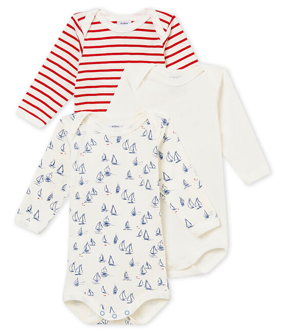 Baby Jungen Langarmbodys im 3er-Set variante 1