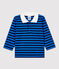 Baby-Poloshirt aus Baumwolle. blau SMOKING/ RUISSEAU