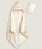 Baby-Badecape und Waschlappen mit Obstmotiv MARSHMALLOW/ BOUDOR/ MULTICO